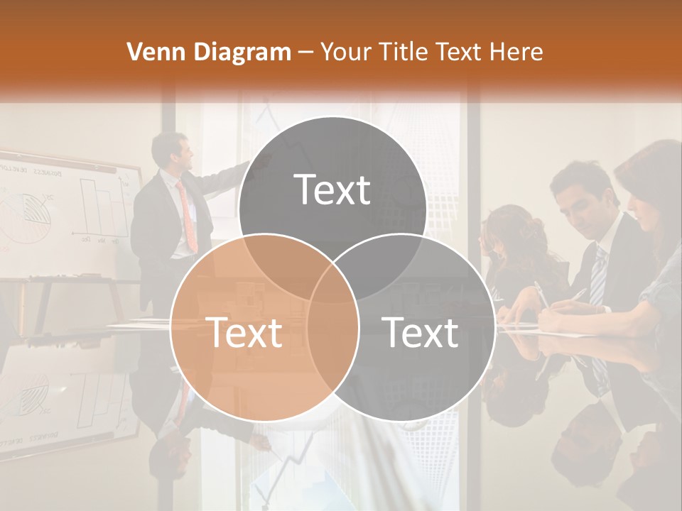 Business Happy Content PowerPoint Template