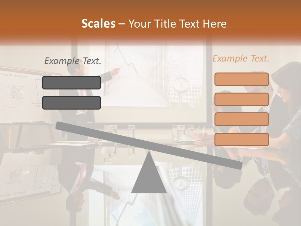 Business Happy Content PowerPoint Template