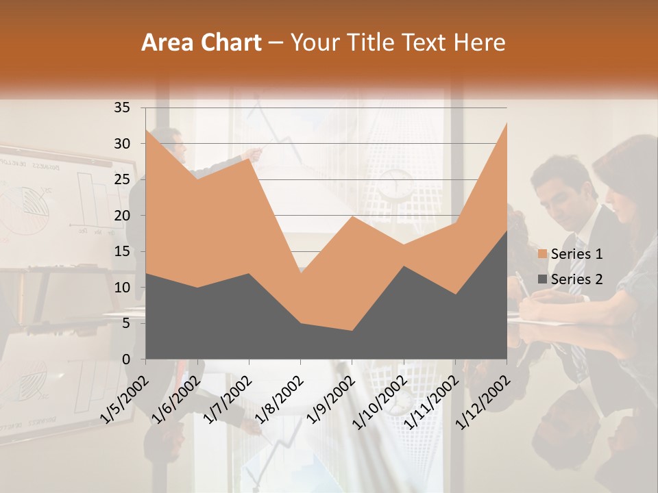 Business Happy Content PowerPoint Template