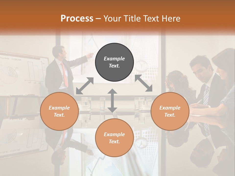 Business Happy Content PowerPoint Template