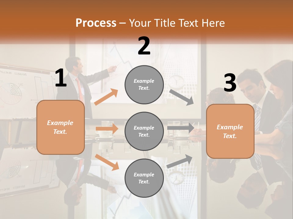 Business Happy Content PowerPoint Template