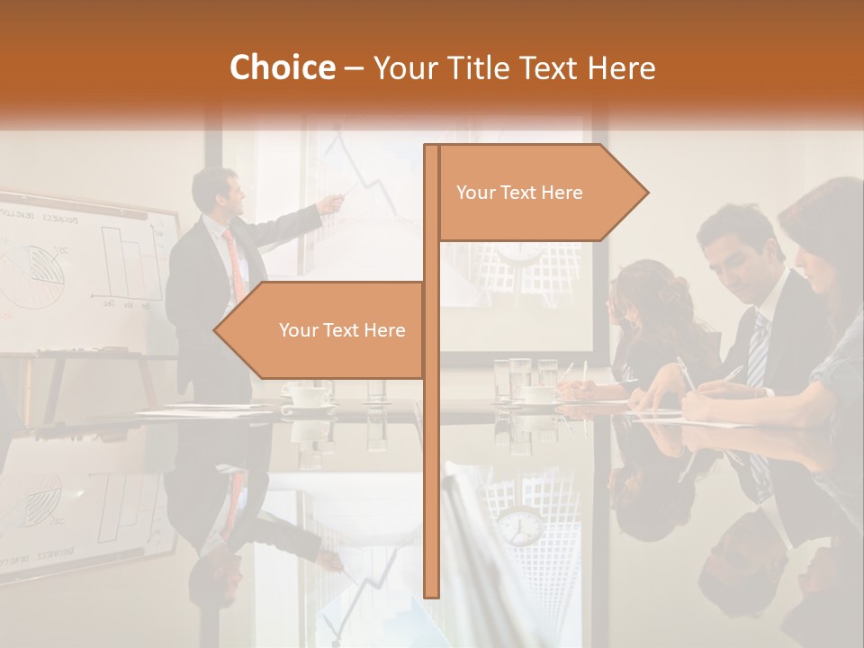 Business Happy Content PowerPoint Template