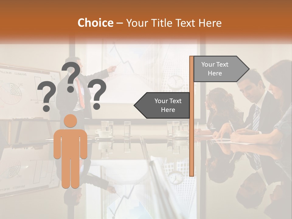 Business Happy Content PowerPoint Template