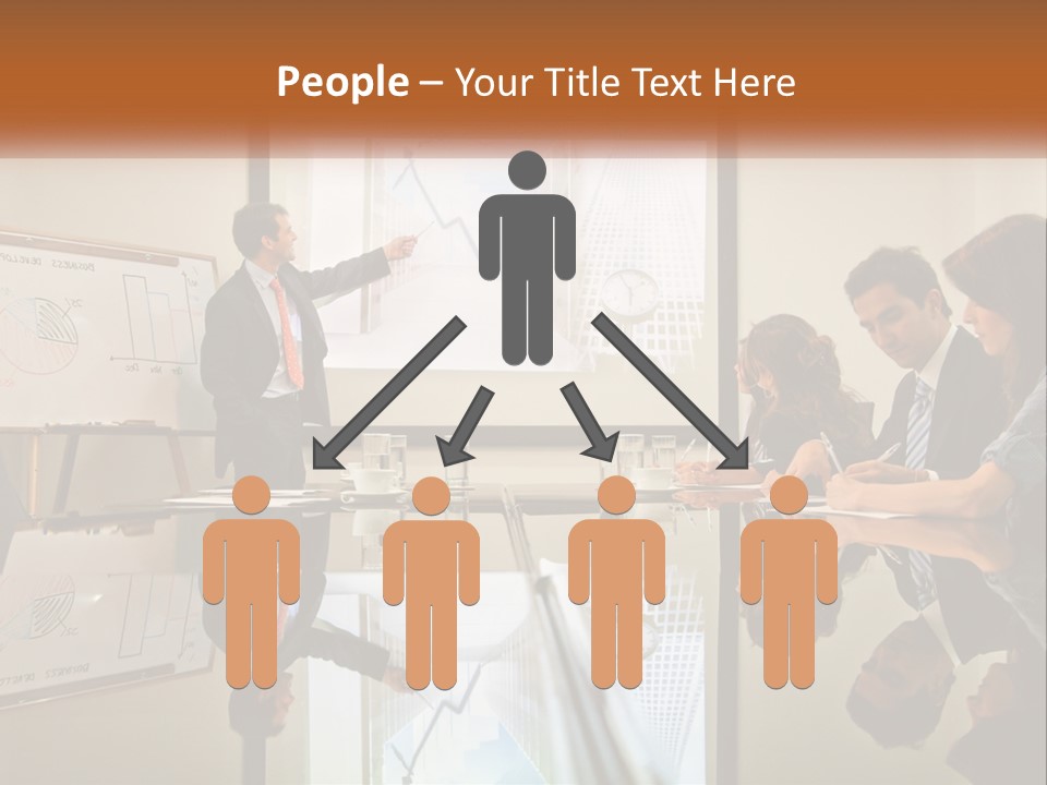 Business Happy Content PowerPoint Template