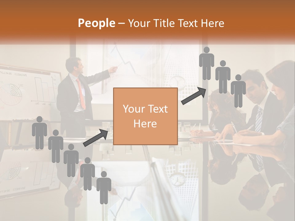 Business Happy Content PowerPoint Template