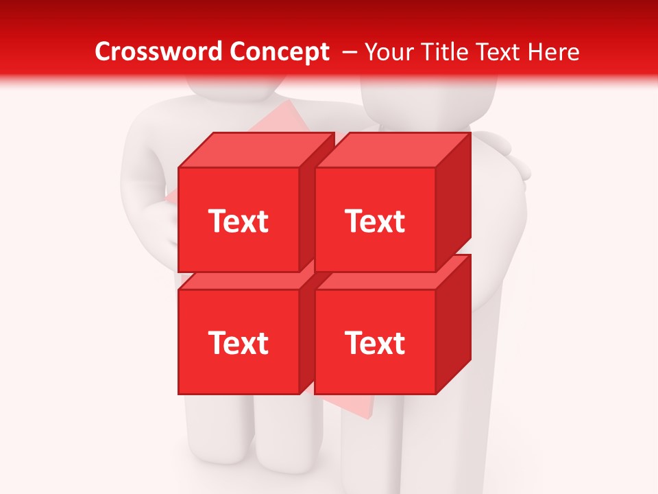 Model Bit Tie PowerPoint Template