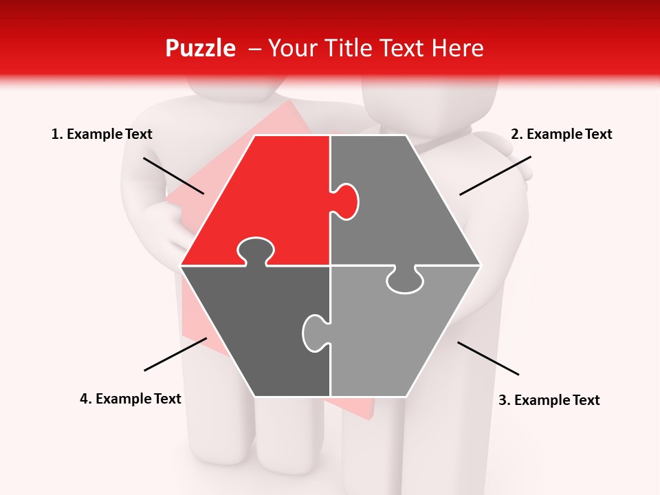 Model Bit Tie PowerPoint Template