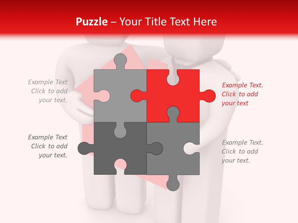 Model Bit Tie PowerPoint Template