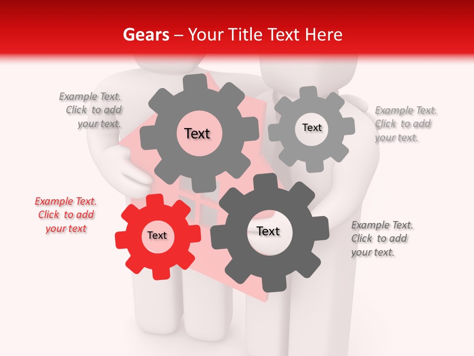 Model Bit Tie PowerPoint Template