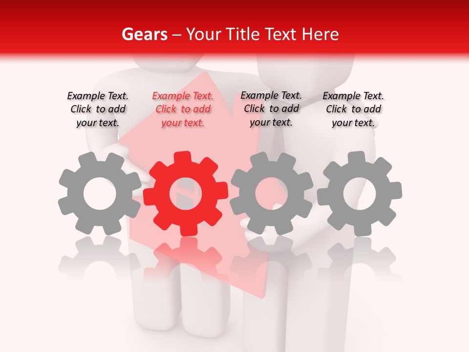 Model Bit Tie PowerPoint Template