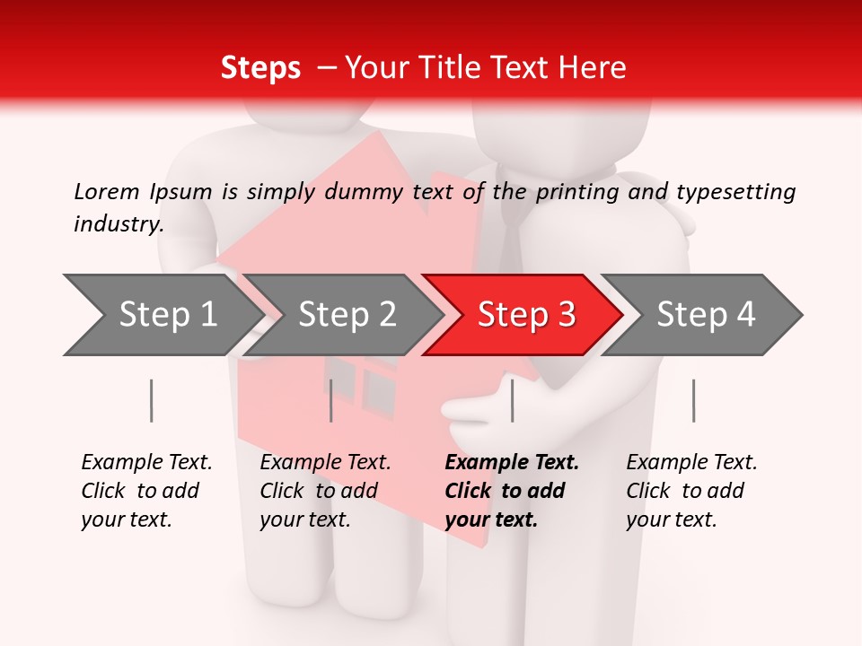 Model Bit Tie PowerPoint Template