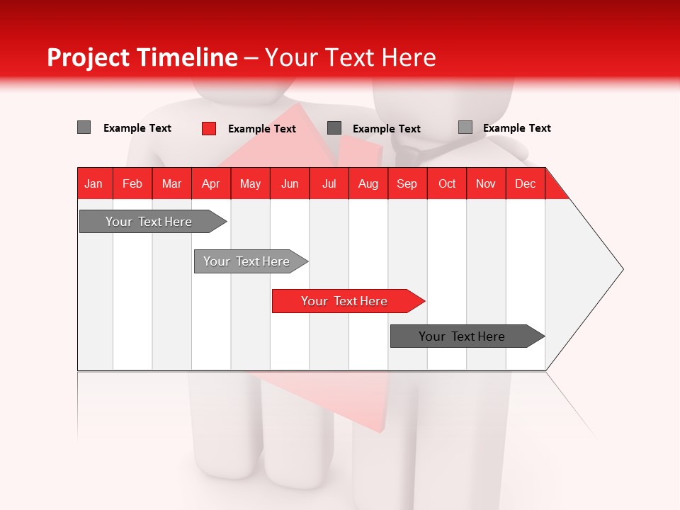 Model Bit Tie PowerPoint Template