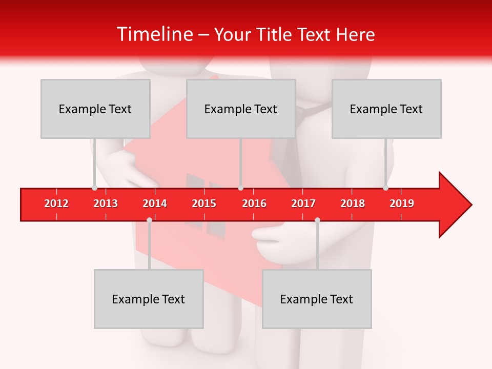 Model Bit Tie PowerPoint Template
