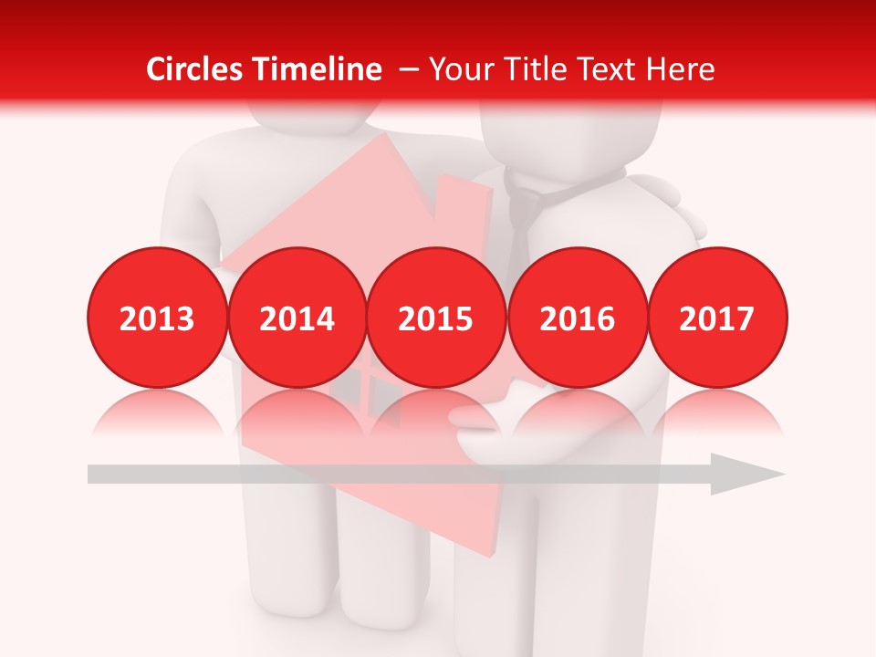 Model Bit Tie PowerPoint Template