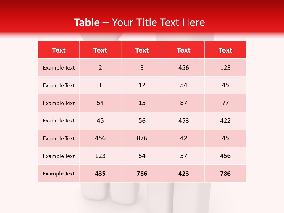 Model Bit Tie PowerPoint Template