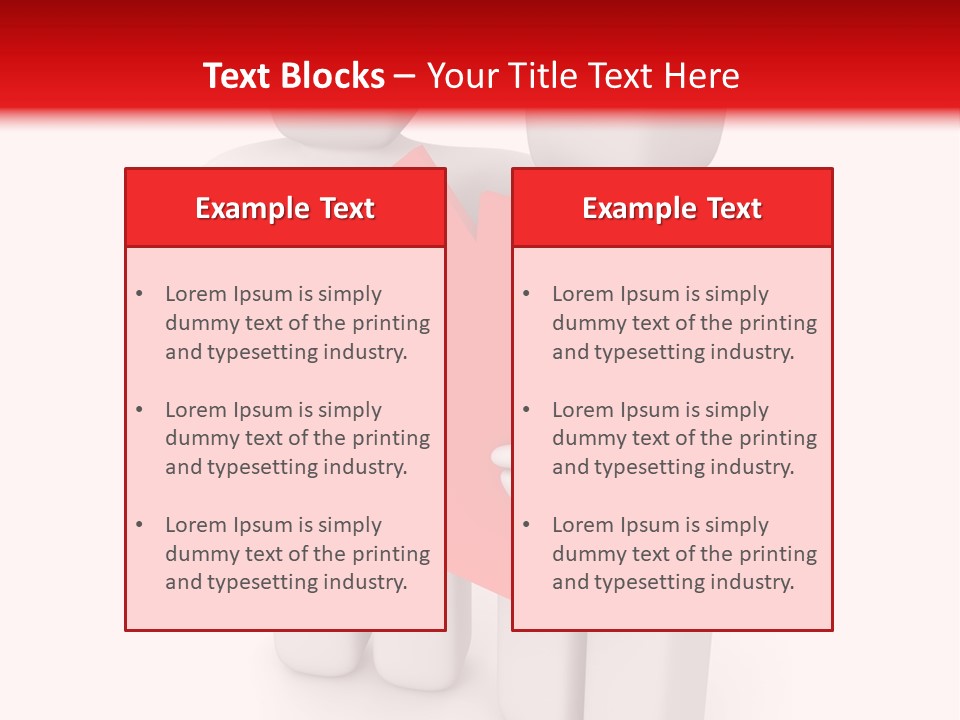 Model Bit Tie PowerPoint Template