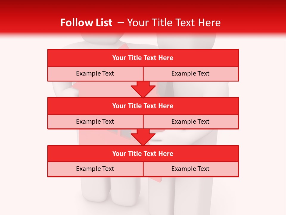Model Bit Tie PowerPoint Template