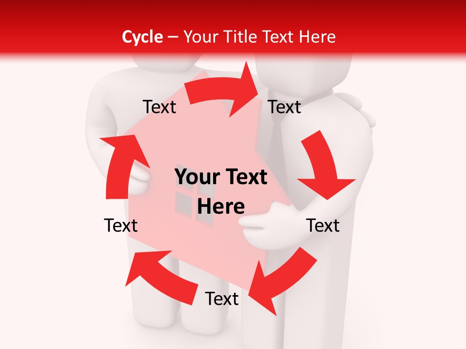 Model Bit Tie PowerPoint Template