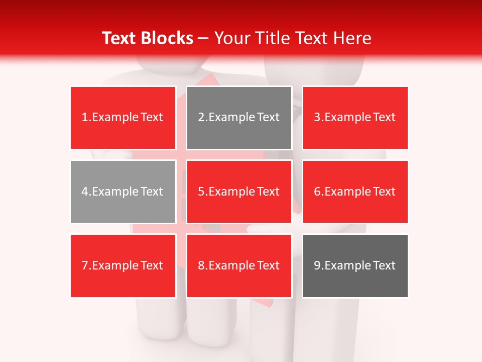 Model Bit Tie PowerPoint Template