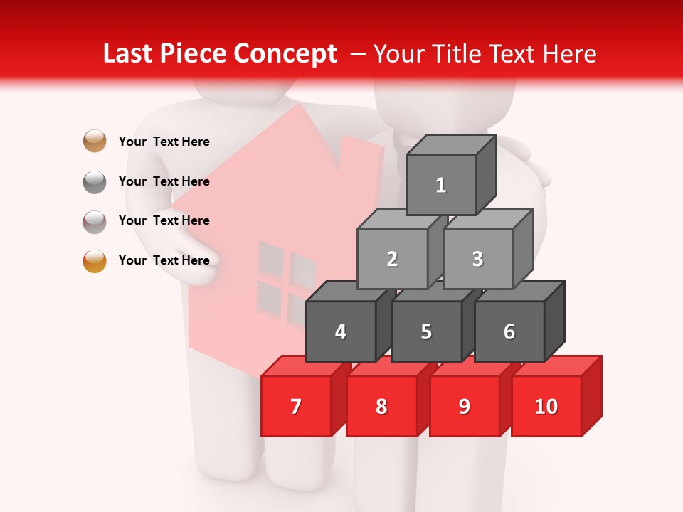 Model Bit Tie PowerPoint Template