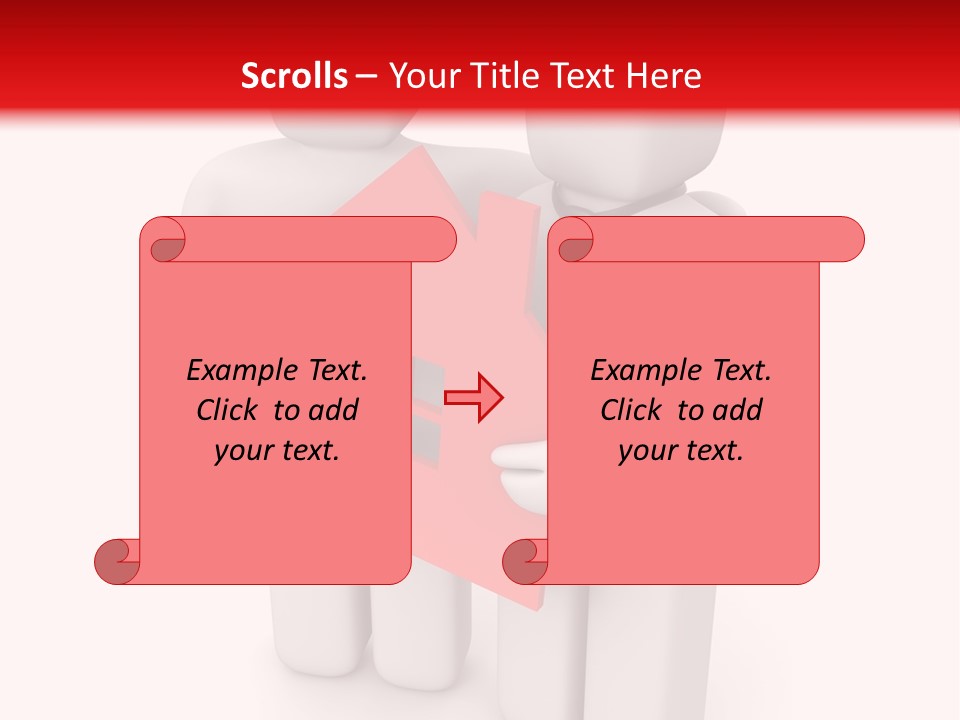 Model Bit Tie PowerPoint Template