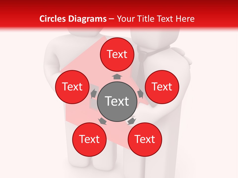 Model Bit Tie PowerPoint Template