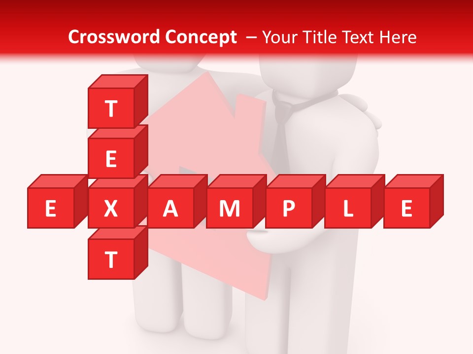 Model Bit Tie PowerPoint Template