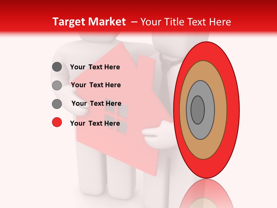 Model Bit Tie PowerPoint Template