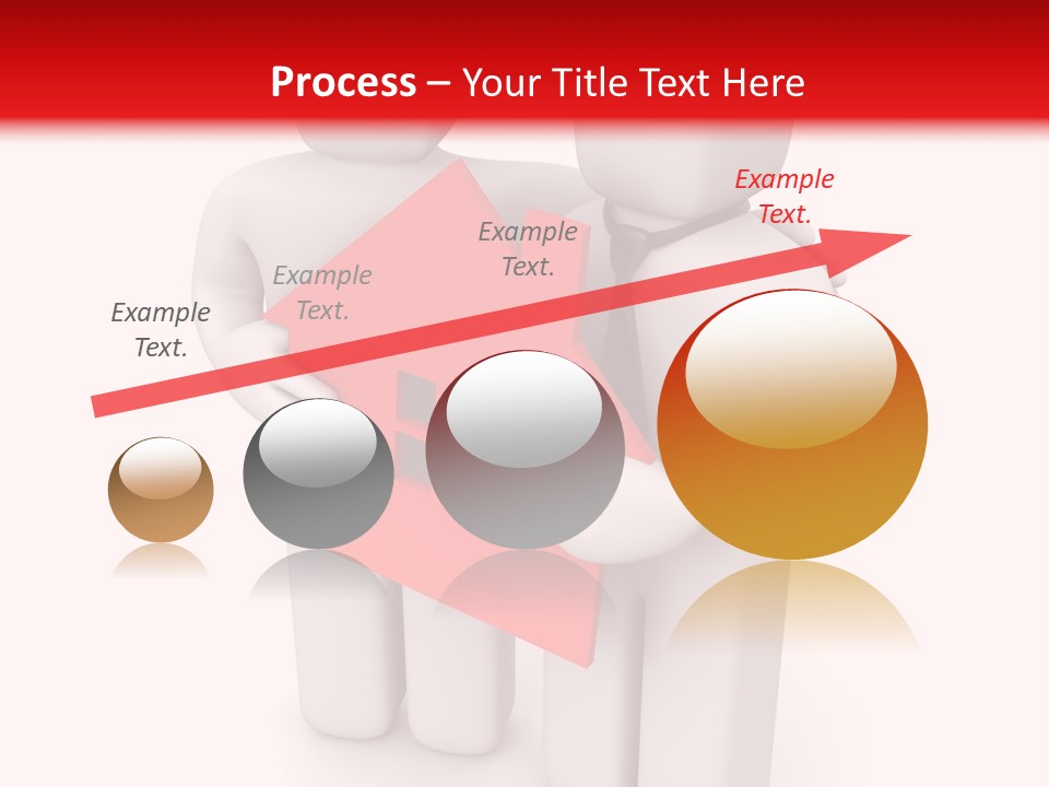 Model Bit Tie PowerPoint Template