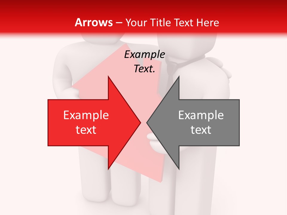 Model Bit Tie PowerPoint Template