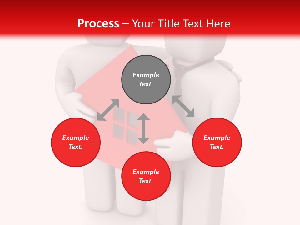 Model Bit Tie PowerPoint Template