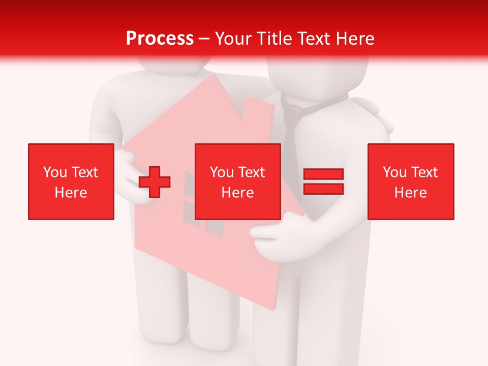 Model Bit Tie PowerPoint Template
