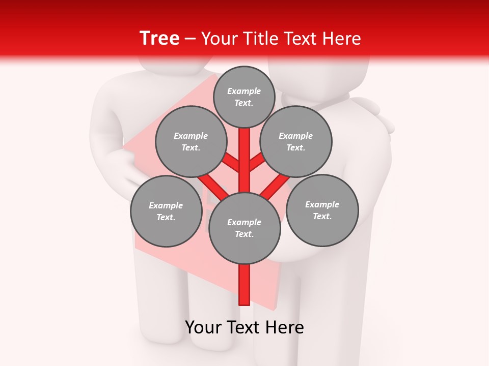 Model Bit Tie PowerPoint Template