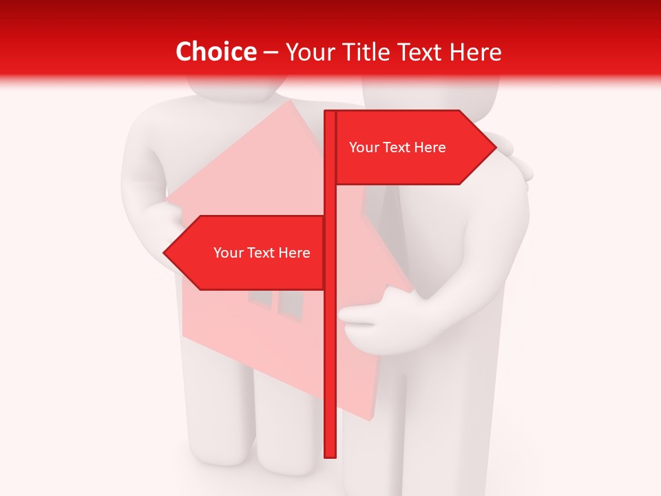 Model Bit Tie PowerPoint Template