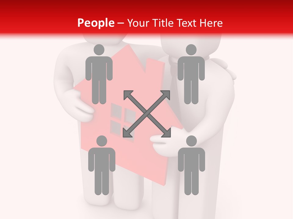 Model Bit Tie PowerPoint Template