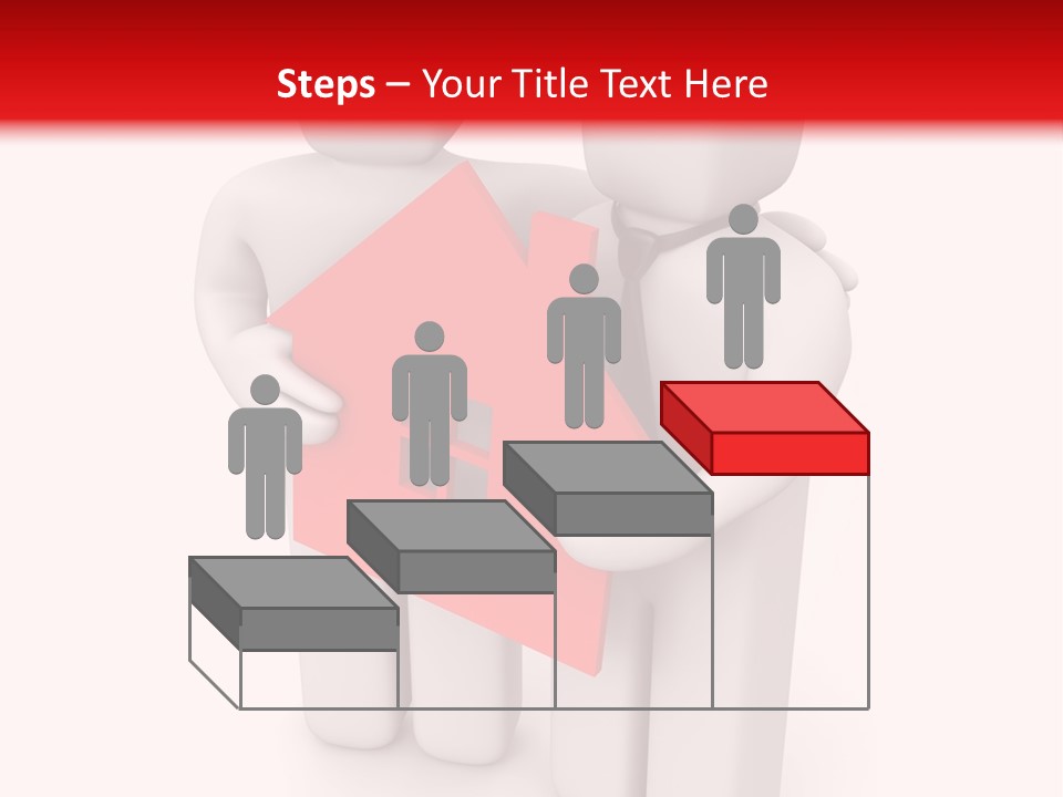 Model Bit Tie PowerPoint Template