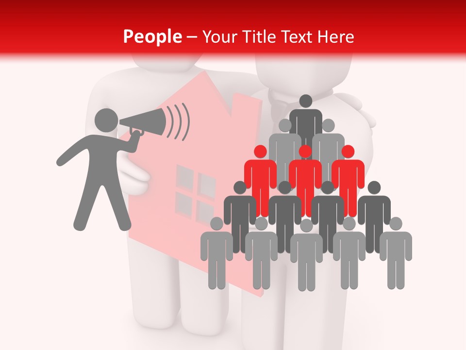 Model Bit Tie PowerPoint Template