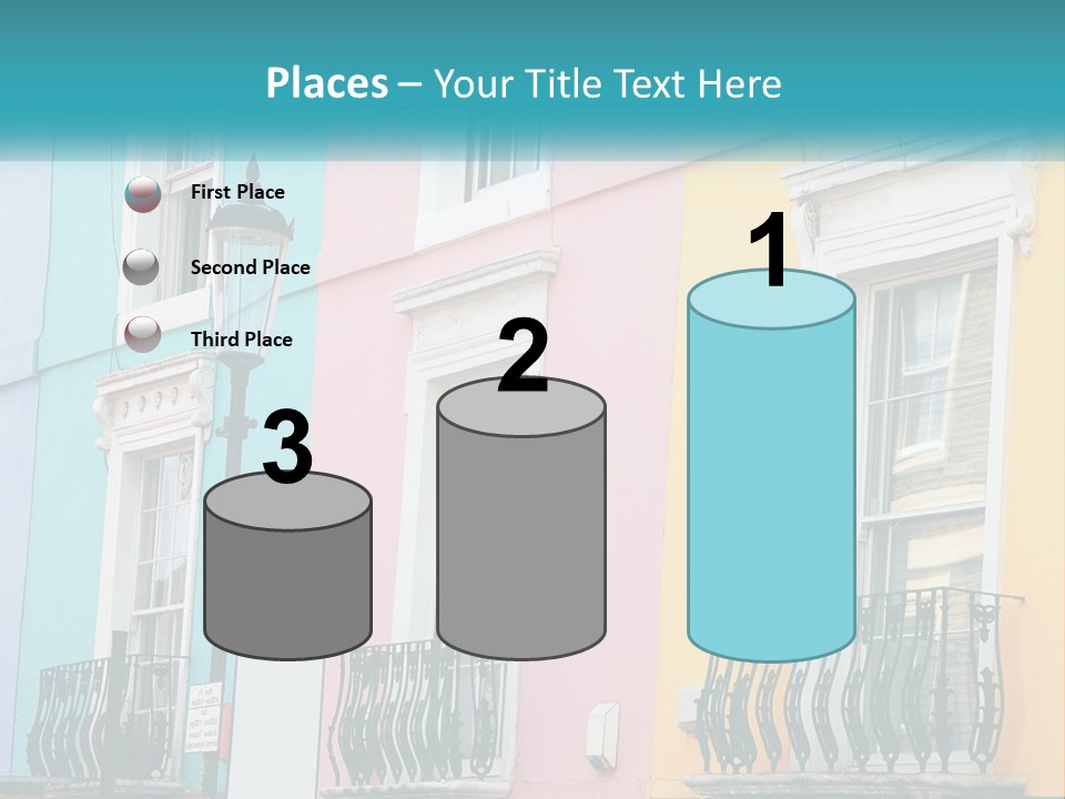 Accommodation Street Residence PowerPoint Template