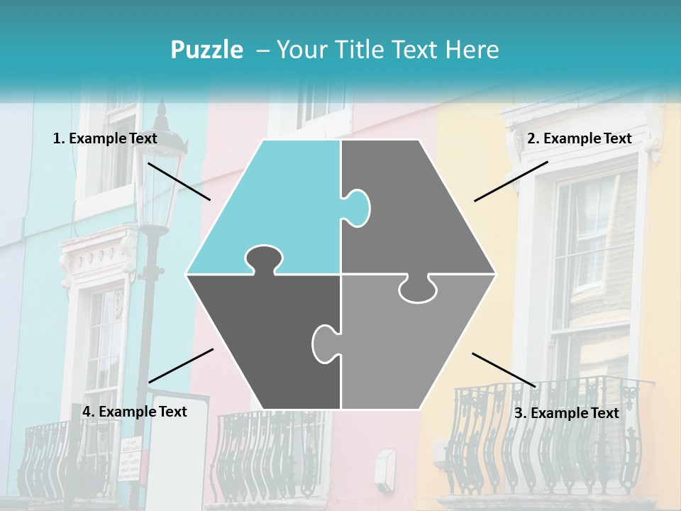 Accommodation Street Residence PowerPoint Template