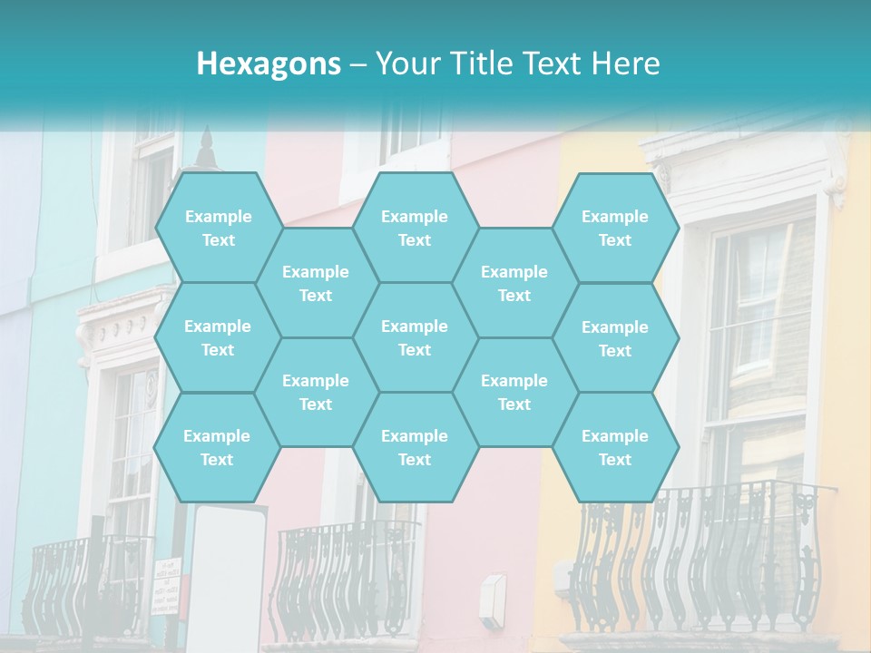 Accommodation Street Residence PowerPoint Template