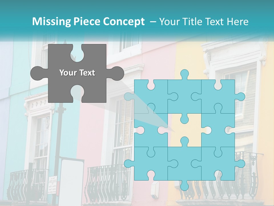 Accommodation Street Residence PowerPoint Template