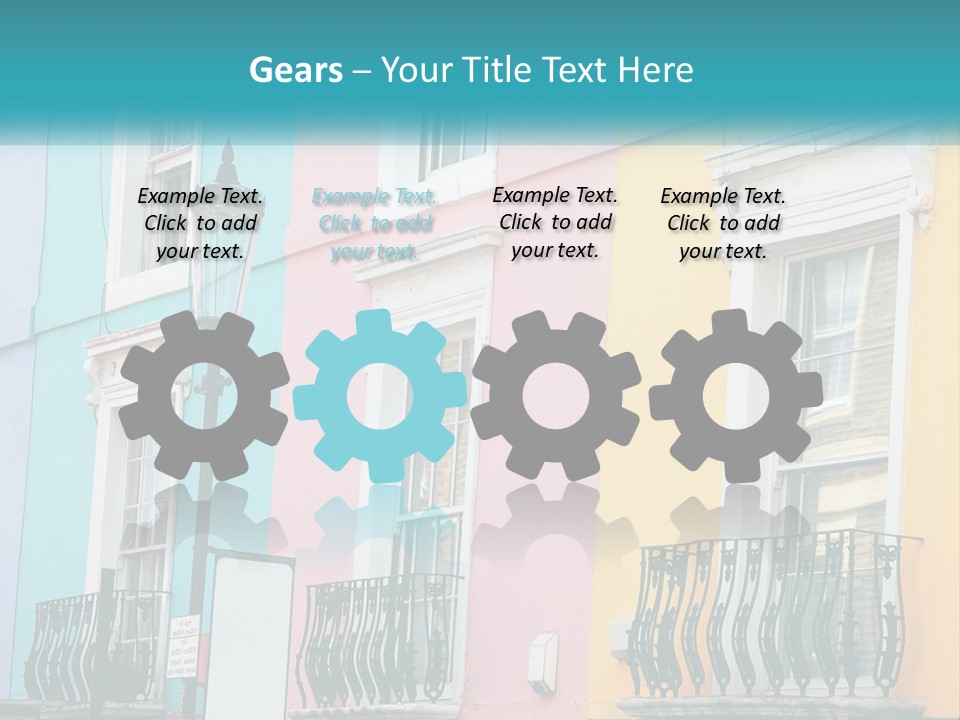 Accommodation Street Residence PowerPoint Template