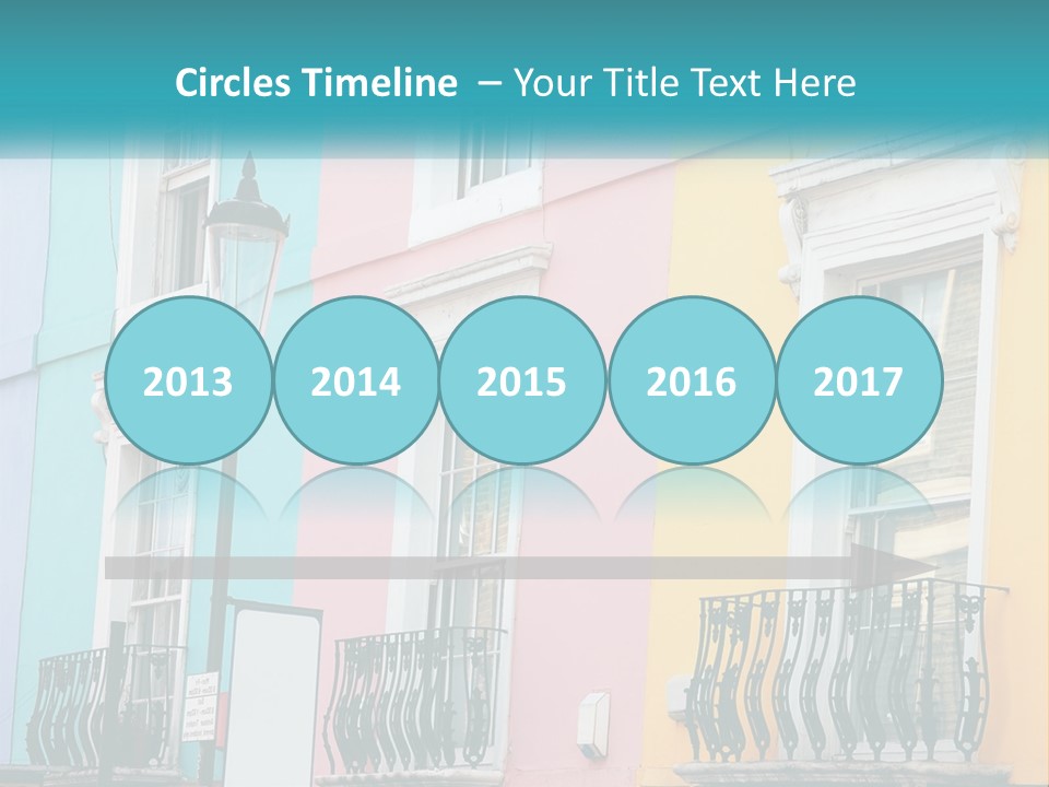 Accommodation Street Residence PowerPoint Template