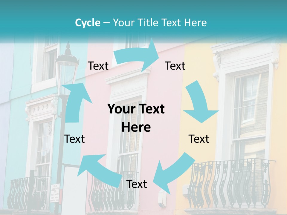Accommodation Street Residence PowerPoint Template