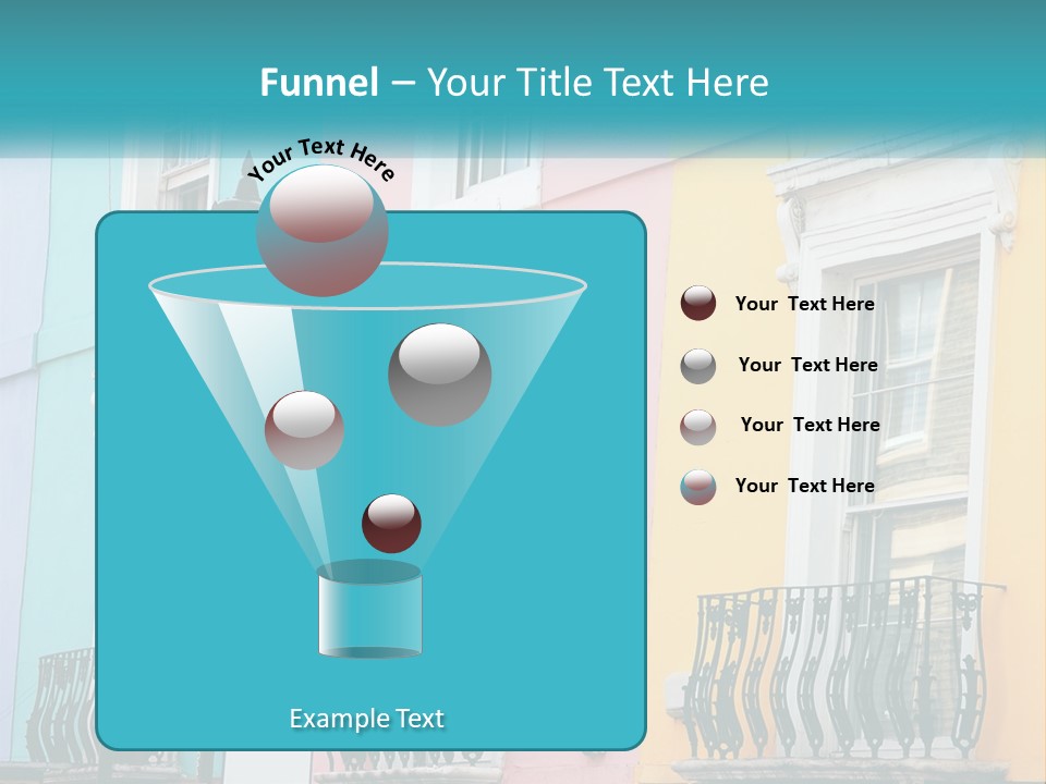 Accommodation Street Residence PowerPoint Template