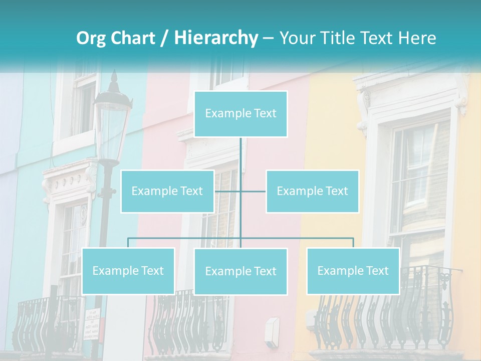 Accommodation Street Residence PowerPoint Template