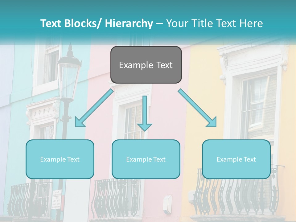 Accommodation Street Residence PowerPoint Template