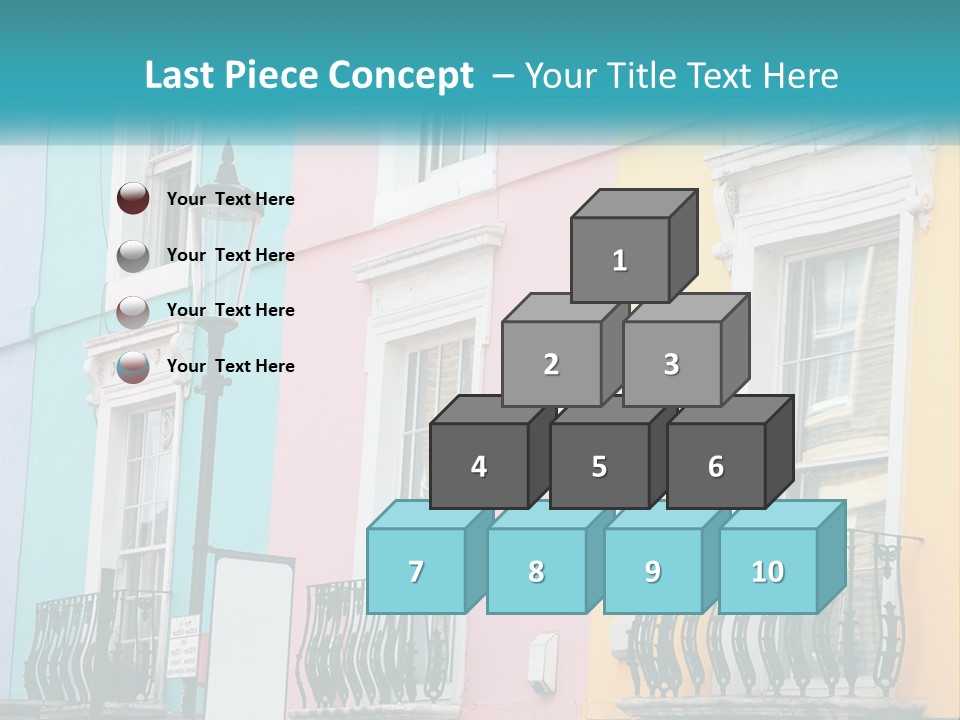 Accommodation Street Residence PowerPoint Template