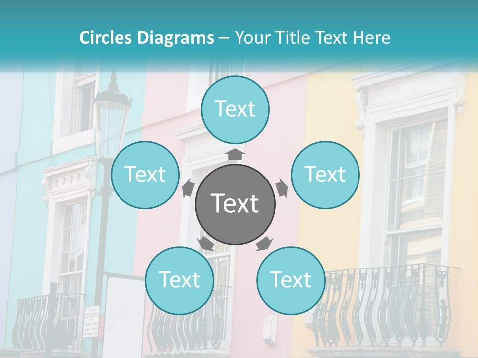 Accommodation Street Residence PowerPoint Template