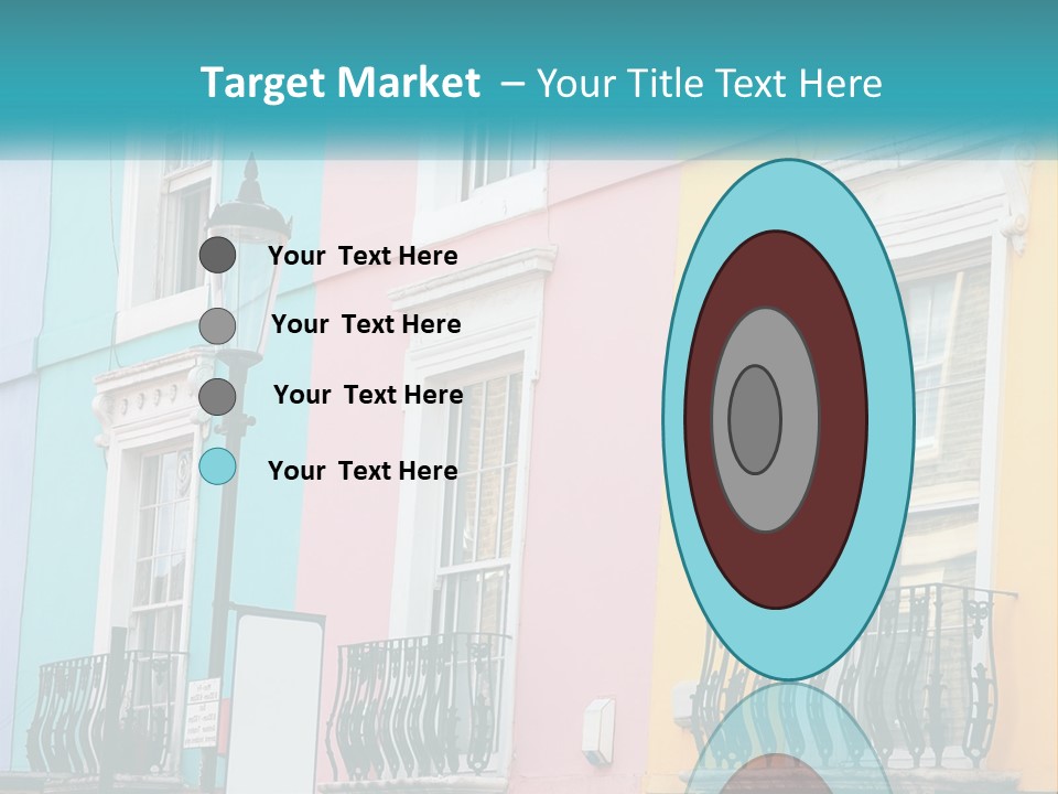 Accommodation Street Residence PowerPoint Template